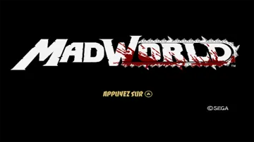 MadWorld screen shot title